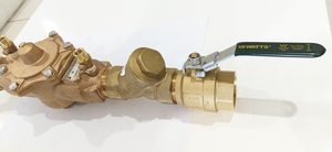 
                  
                    Load image into Gallery viewer, Watts 009-040-LBS 40mm 1 ½&amp;quot; RPZ Reduced Pressure Zone Backflow Preventer Kits Assembly Inlet
                  
                