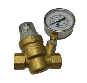 
                  
                    Load image into Gallery viewer, CALEFFI 533545H High Performance ½&amp;quot; 15mm Pressure Reducing Valve with Gauge
                  
                