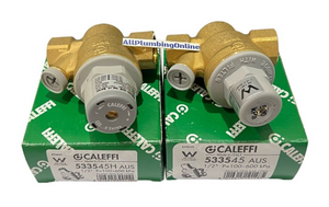 
                  
                    Load image into Gallery viewer, CALEFFI High Performance 533545H VS Standard 533545H Pressure Reducing Valve
                  
                