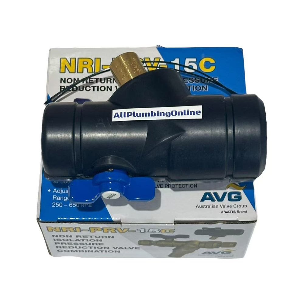 
                  
                    Load image into Gallery viewer, AVG 15mm NRI-PRV-15C Non Return Isolation Pressure Reducing Combo Valve
                  
                