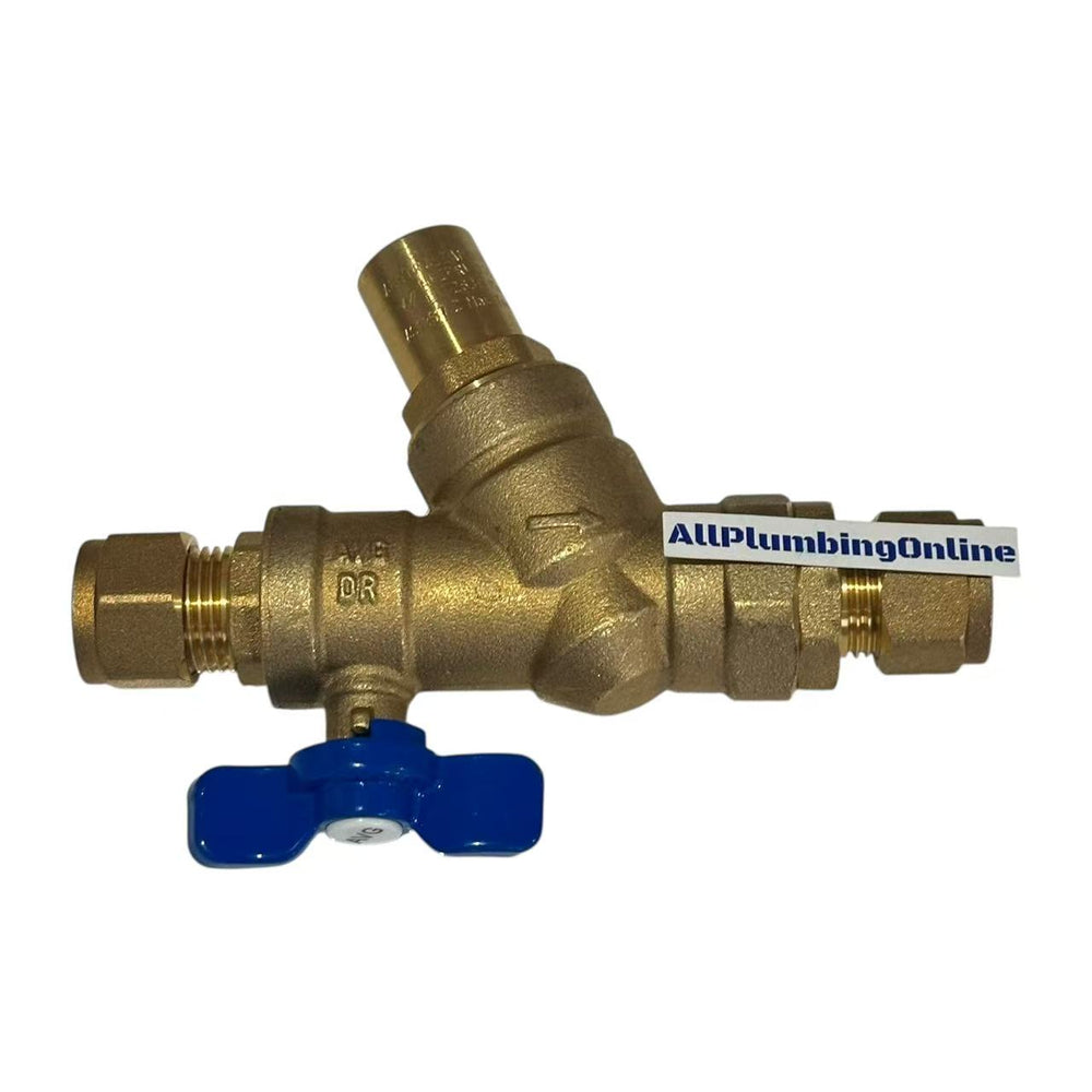 
                  
                    Load image into Gallery viewer, AVG 15mm NRI-PRV-15C Non Return Isolation Pressure Reducing Combo Valve
                  
                