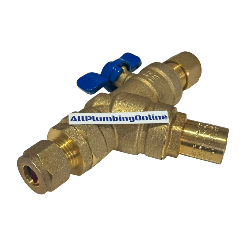 
                  
                    Load image into Gallery viewer, AVG 15mm NRI-PRV-15C Non Return Isolation Pressure Reducing Combo Valve
                  
                