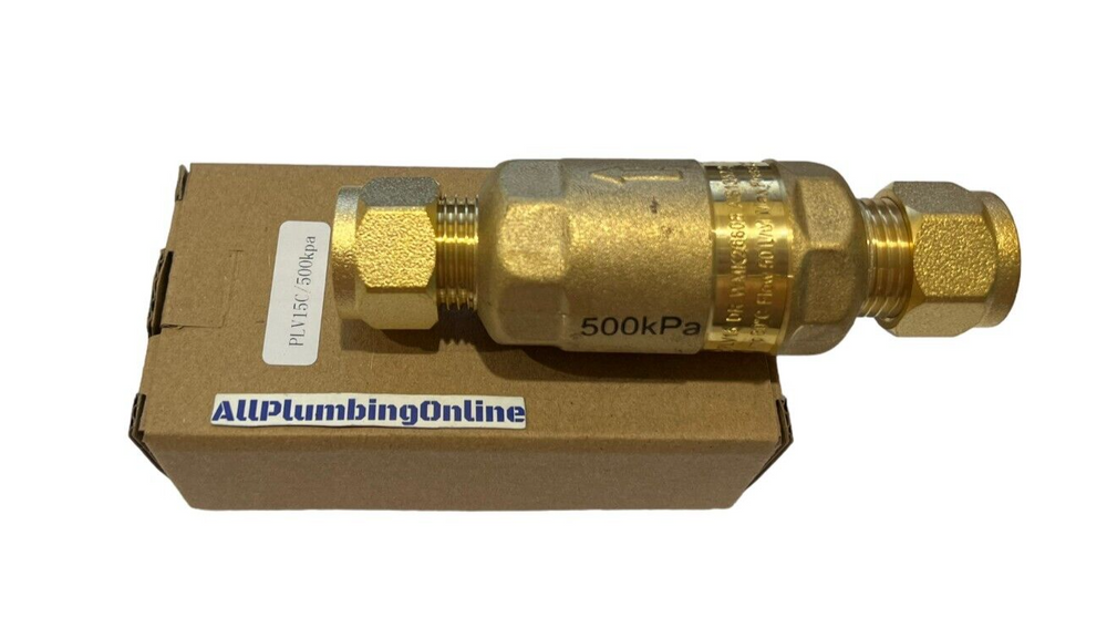 
                  
                    Load image into Gallery viewer, APO AW AVG Reliance 15mm ½&amp;quot; 500kPa Male Compression Pressure Limiting Valve
                  
                
