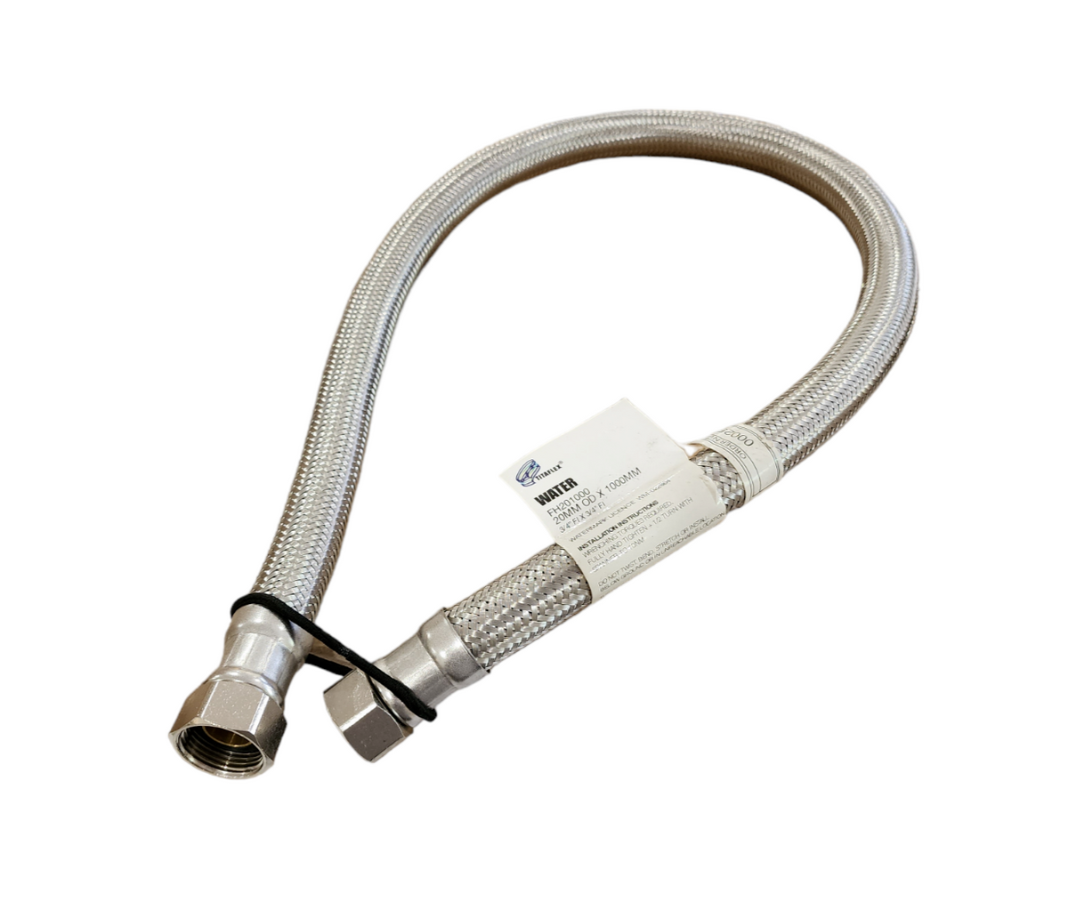 AW FH201000LF Female Thread DN20 1000mm Stainless Steel Braided Flexib ...