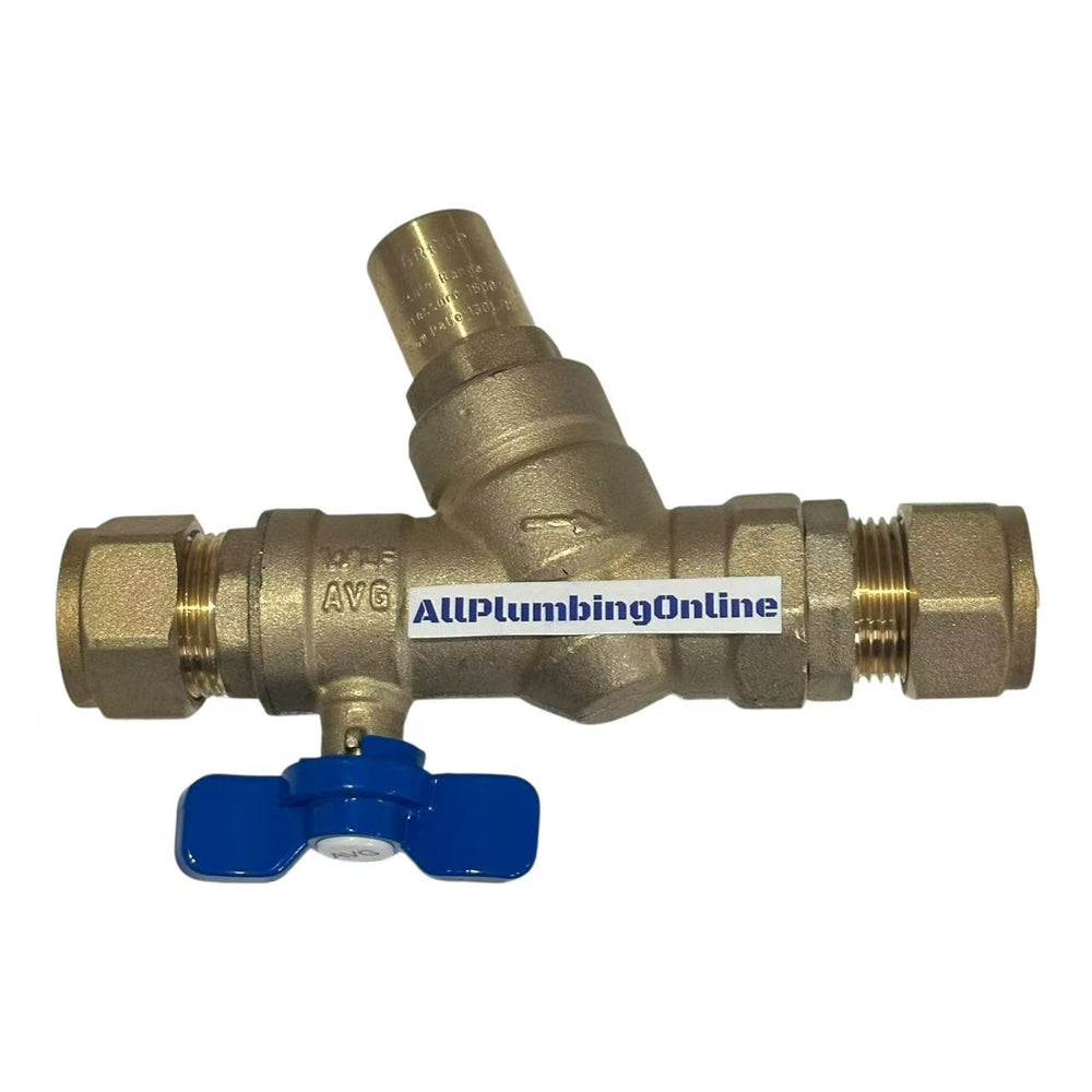 
                  
                    Load image into Gallery viewer, AVG 20mm NRI-PRV-20C Non Return Isolation Pressure Reducing Combo Valve
                  
                