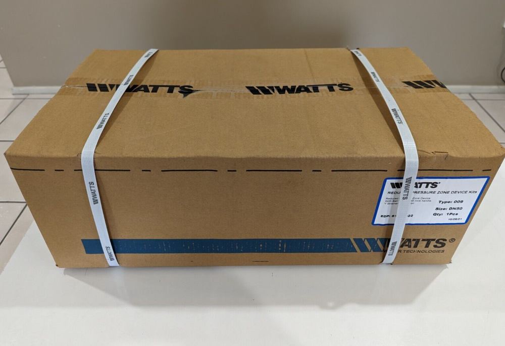 
                  
                    Load image into Gallery viewer, Watts 009-050 50mm 2&amp;quot; RPZ Carton box
                  
                