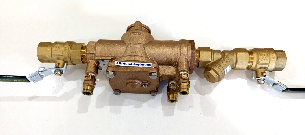 
                  
                    Load image into Gallery viewer, Watts 009-025-LBS 25mm 1&amp;quot; RPZ Reduced Pressure Zone Backflow Preventer Kits 
                  
                