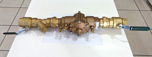 
                  
                    Load image into Gallery viewer, Watts 009-050 50mm 2&amp;quot; RPZ Reduced Pressure Zone Backflow Preventer kits with Unions
                  
                