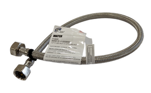 
                  
                    Load image into Gallery viewer, AW FH600 Female Thread 15mm (½&amp;quot;) x 600mm Stainless Steel Braided Flexible Hose
                  
                