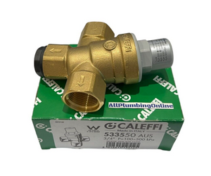 
                  
                    Load image into Gallery viewer, CALEFFI 533550 ¾&amp;quot; 20mm 3-Way Pressure Reducing Valve
                  
                