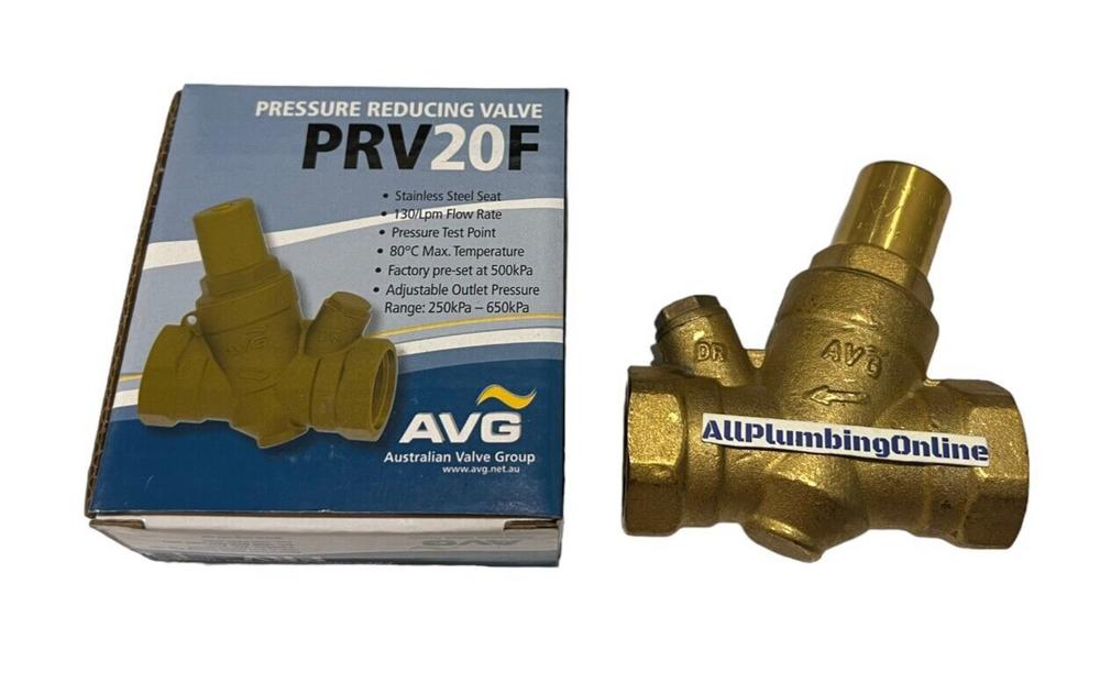 
                  
                    Load image into Gallery viewer, AVG PRV20F Inline Pressure Reducing Valve
                  
                