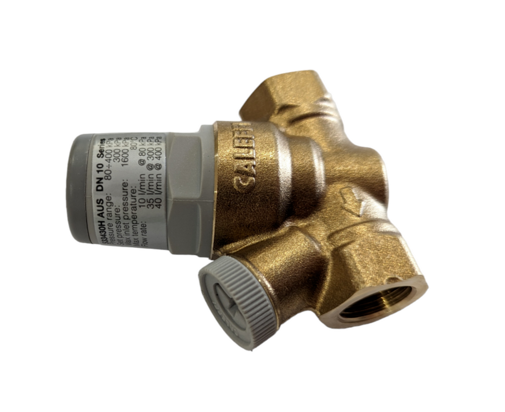 
                  
                    Load image into Gallery viewer, CALEFFI 533430H Inline ⅜&amp;quot; 10mm pressure Reducing Valve 
                  
                