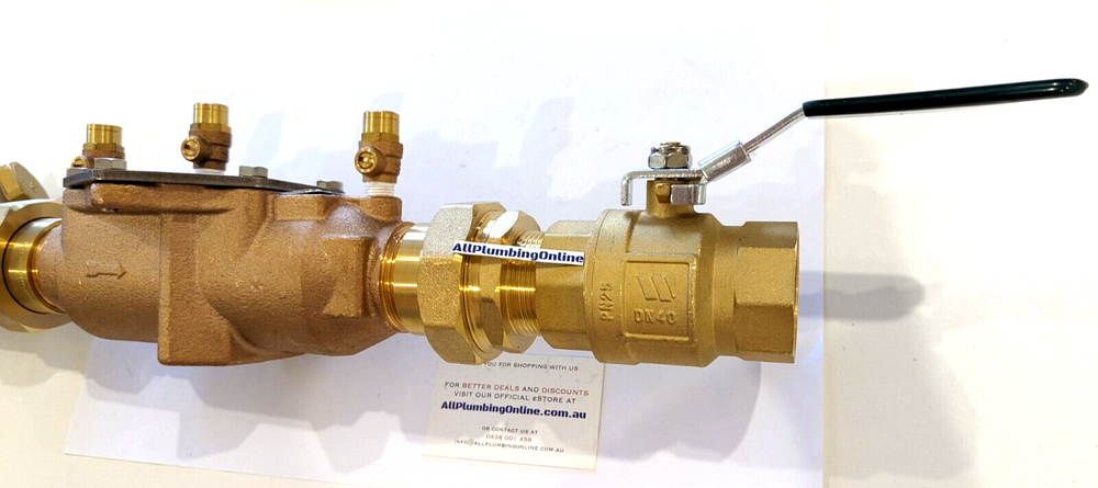 
                  
                    Load image into Gallery viewer, Products Watts 007-040 40mm 1½&amp;quot; DCV Double Check Valve Backflow Preventer Kits 
                  
                