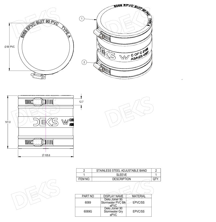 
                  
                    Load image into Gallery viewer, PVC Pipe Joiner
                  
                