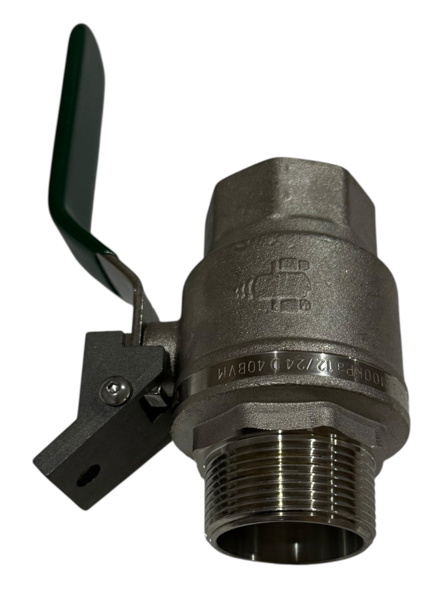 AW LW40MLF Watermark Lockable Lever Handle Ball Valve 40MM MI X FI ...