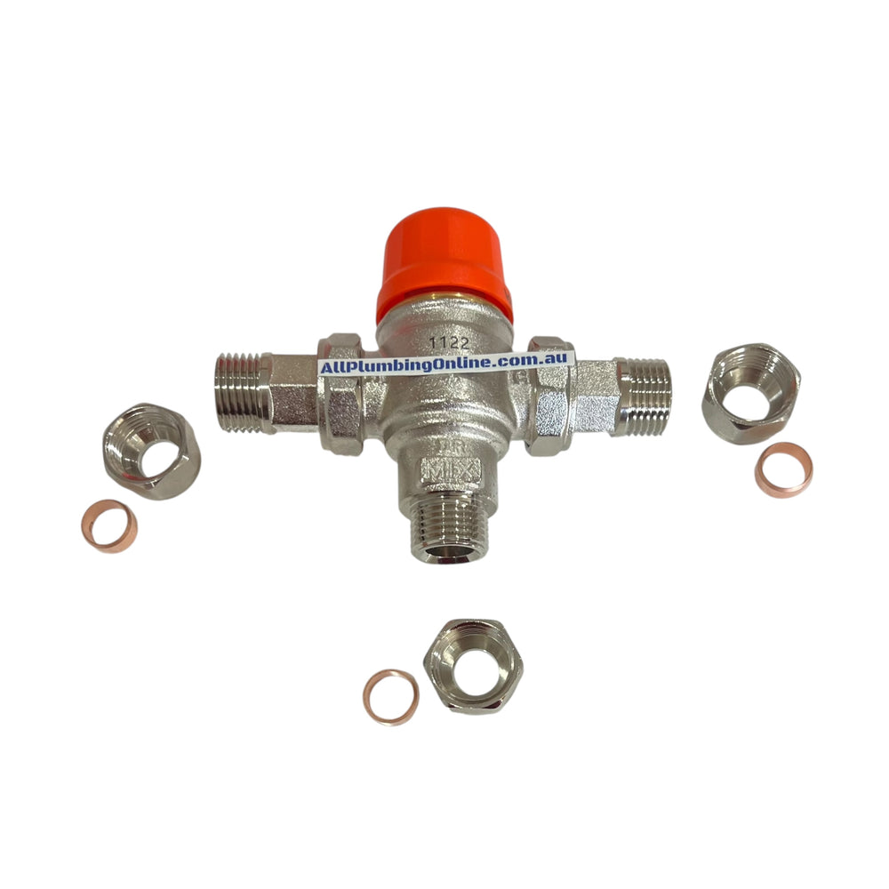 
                  
                    Load image into Gallery viewer, Reflex 15mm Solar Tempering Mix Valve
                  
                