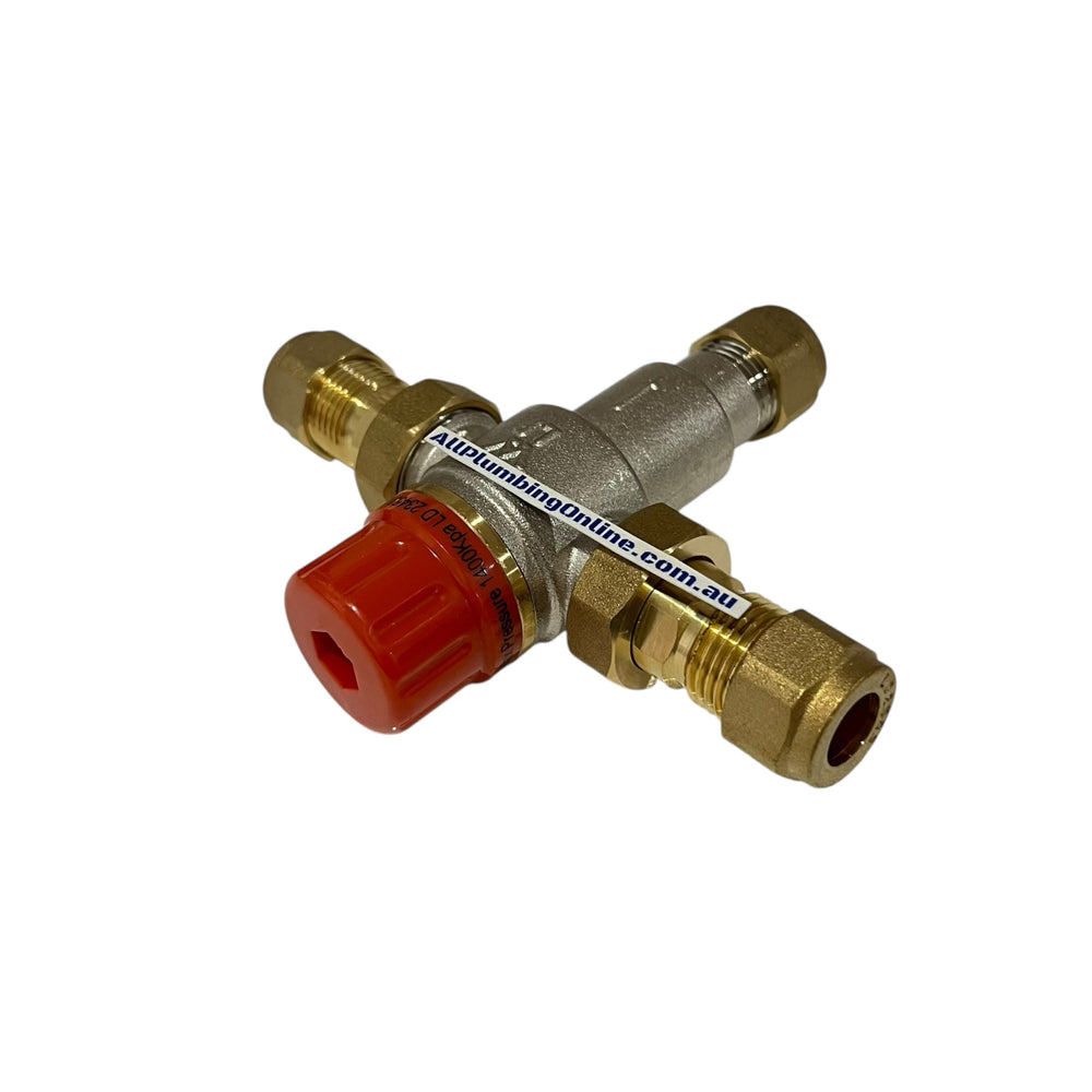
                  
                    Load image into Gallery viewer, AW 15mm Solar Tempering Mix Valve
                  
                