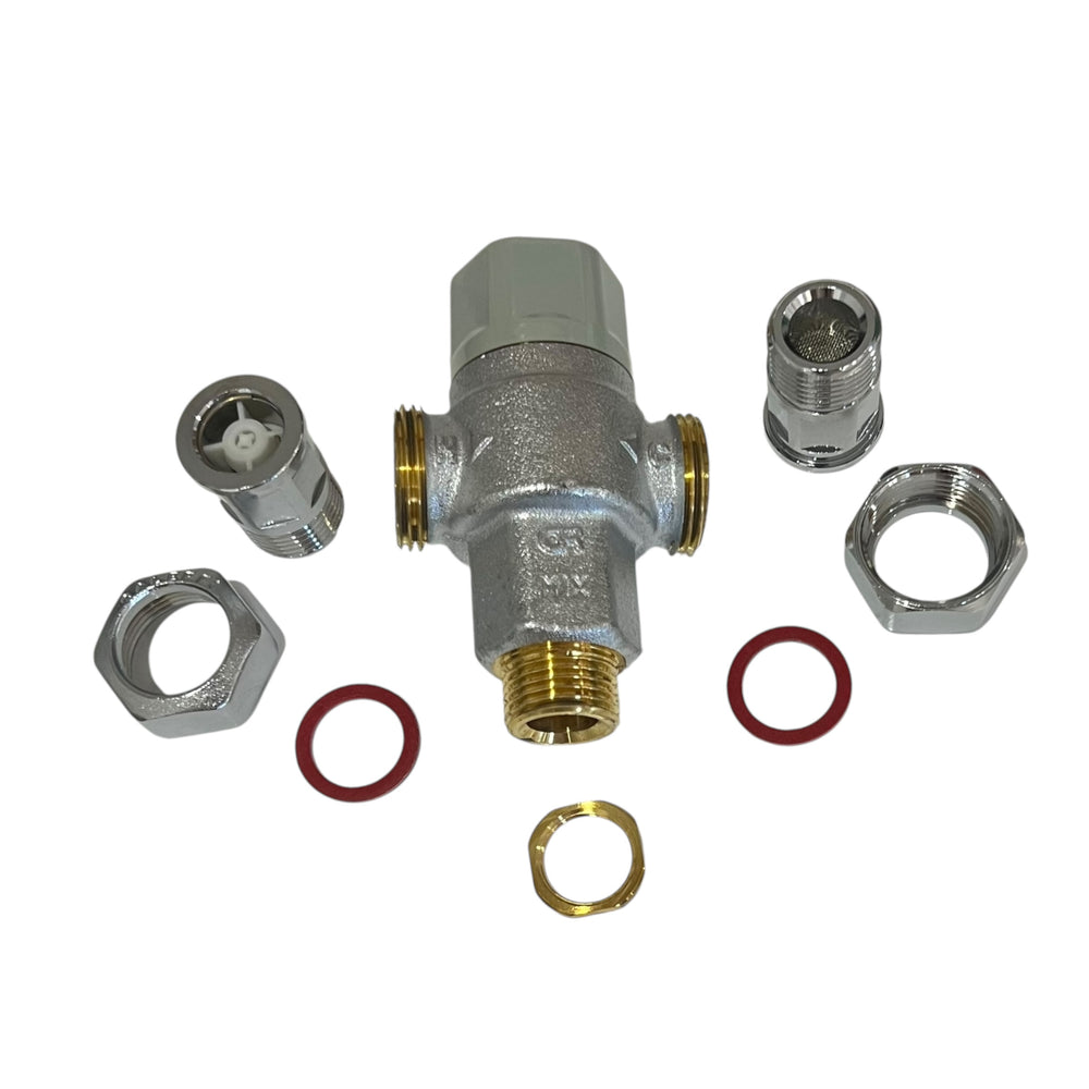 
                  
                    Load image into Gallery viewer, CALEFFI 521312 15mm Standard Tempering Mix Valve
                  
                