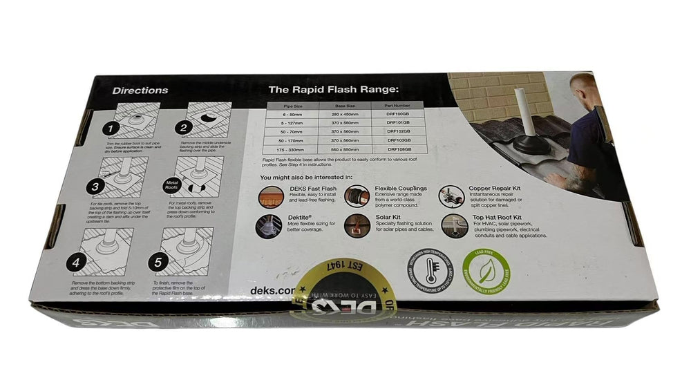 
                  
                    Load image into Gallery viewer, Deks Rapid Flash roof flashing
                  
                