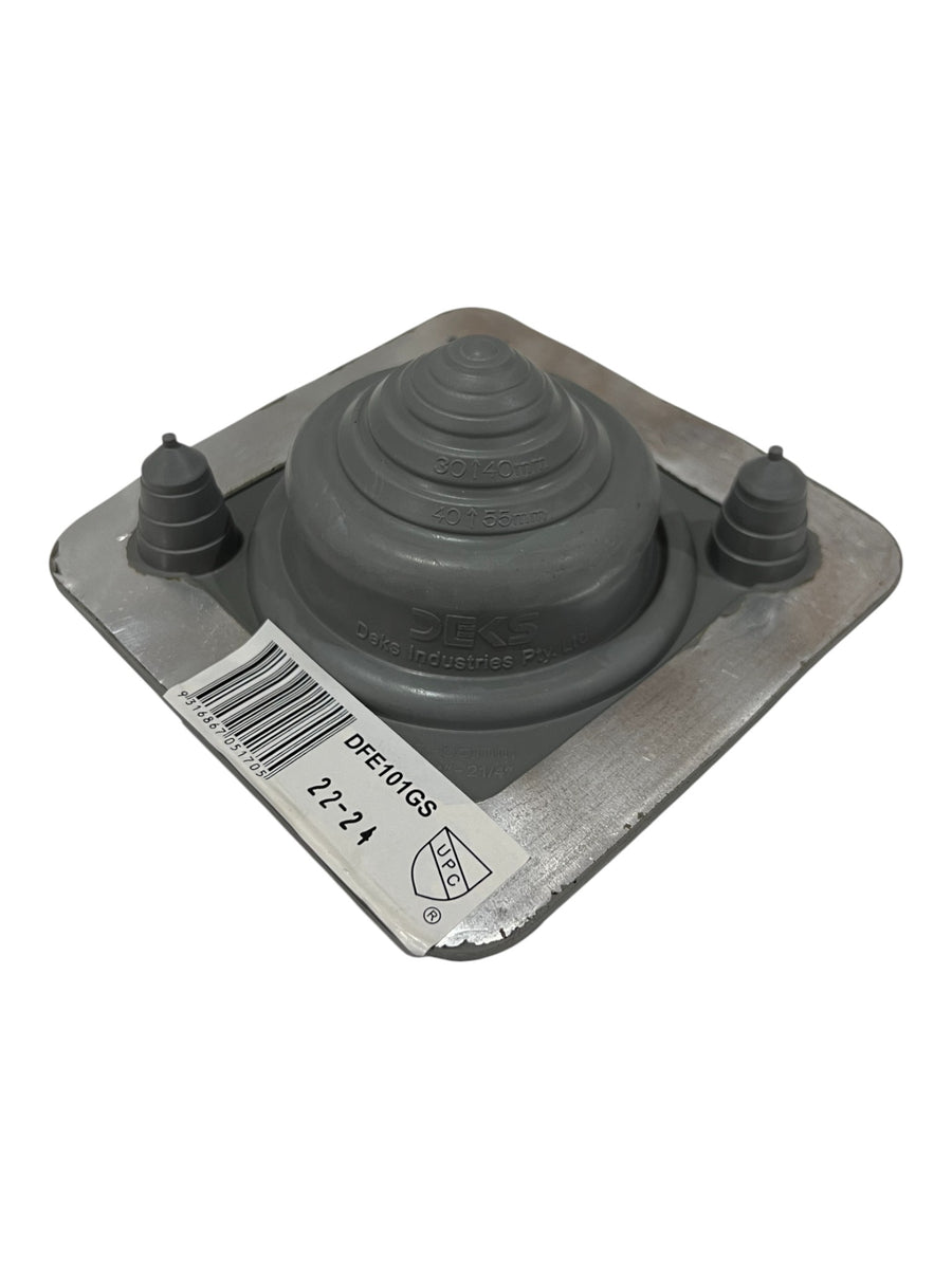 DEKS Grey DFE101GS 5-55mm Solar Dektite Metal Roof Flashing – All ...