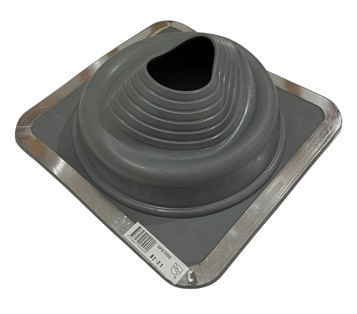 DEKS Grey DFE105G 100-200mm Grey EPDM Dektite Metal Roof Flashing – All ...
