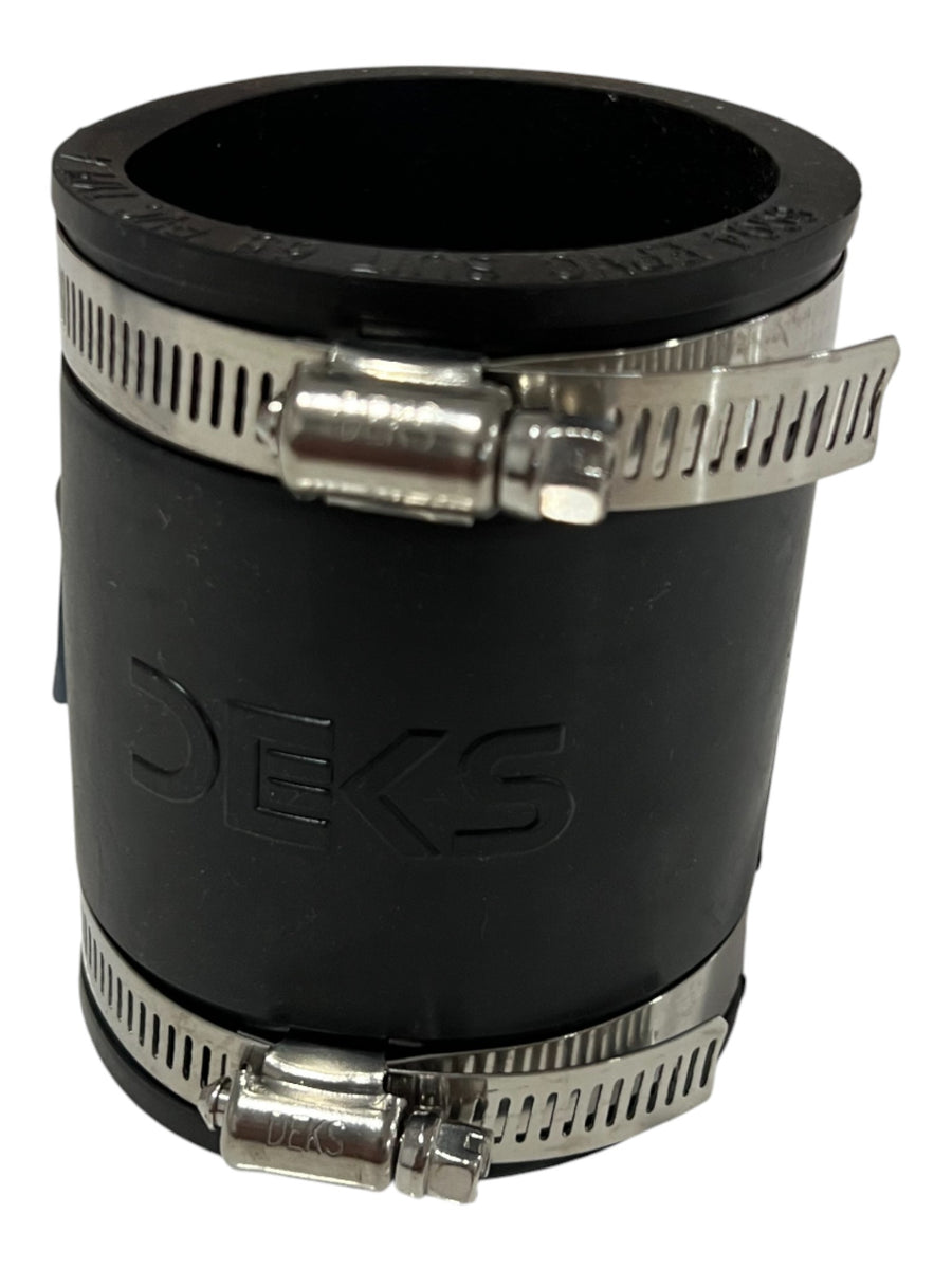 Deks 6004 DN65 PVC Rubber Joiner Coupling OD 63-72mm – All Plumbing Online