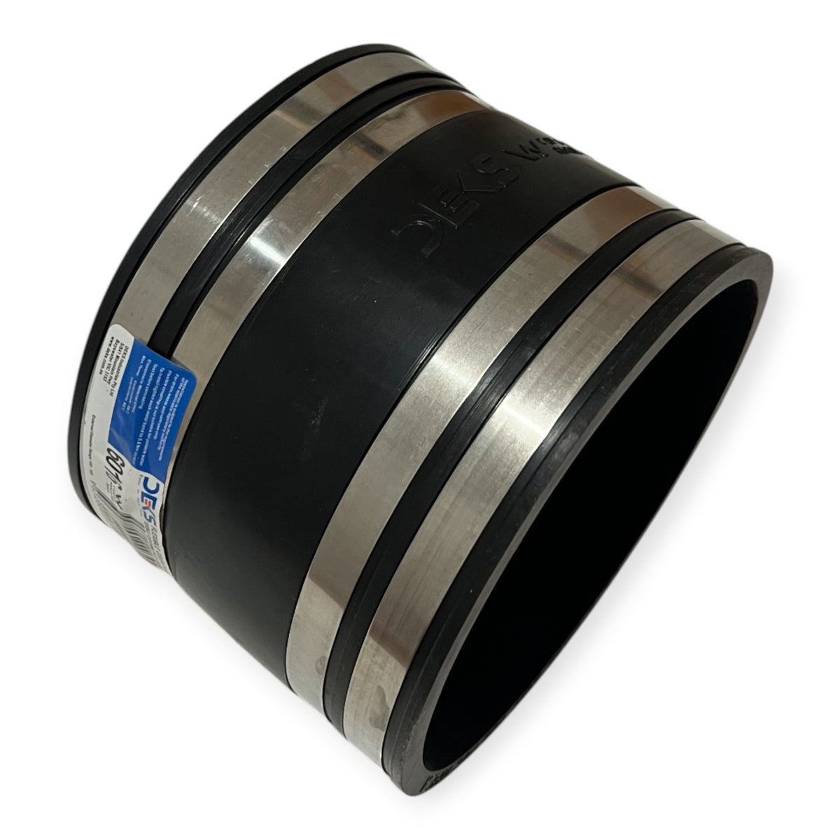 Deks 6016 DN150 PVC Double Clips Rubber Joiner Coupling OD 155-165mm ...