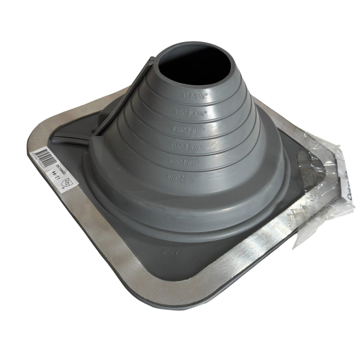 DEKS DC104GC 75-175mm Retrofit Dektite Metal Roof Flashing – All ...