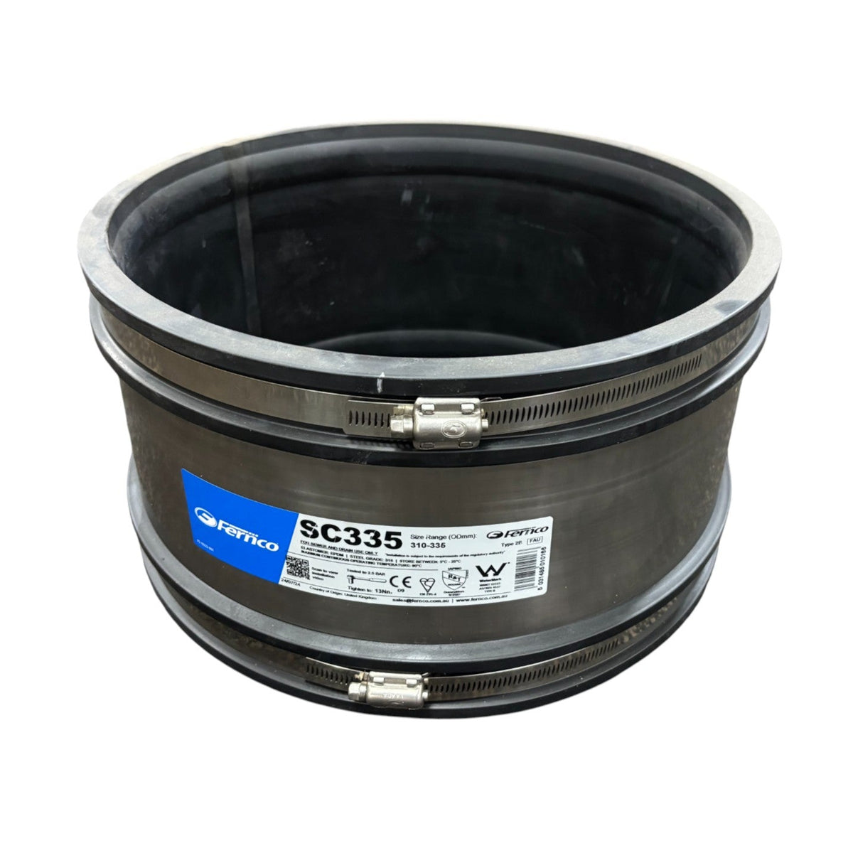 Fernco Flexseal SC335 Shear Banded Coupling for 310-335 mm OD Pipe ...