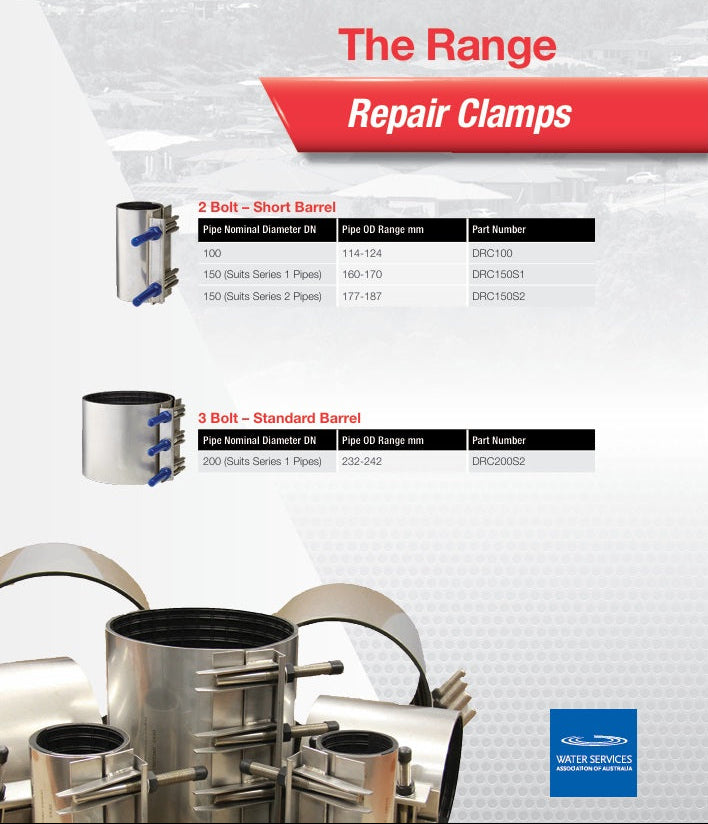 
                  
                    Load image into Gallery viewer, Pipe Repair Clamp
                  
                