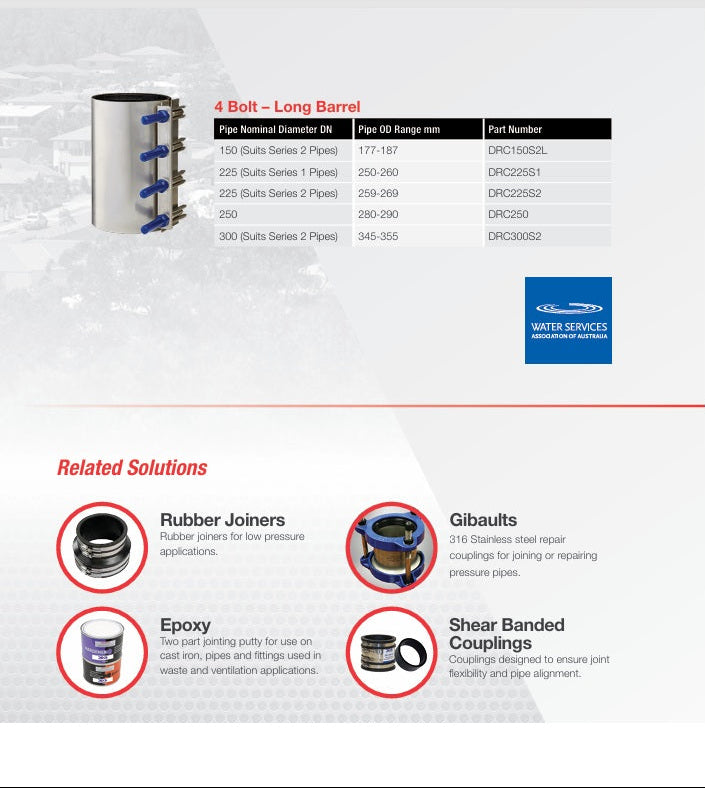 
                  
                    Load image into Gallery viewer, Pipe Repair Clamp
                  
                