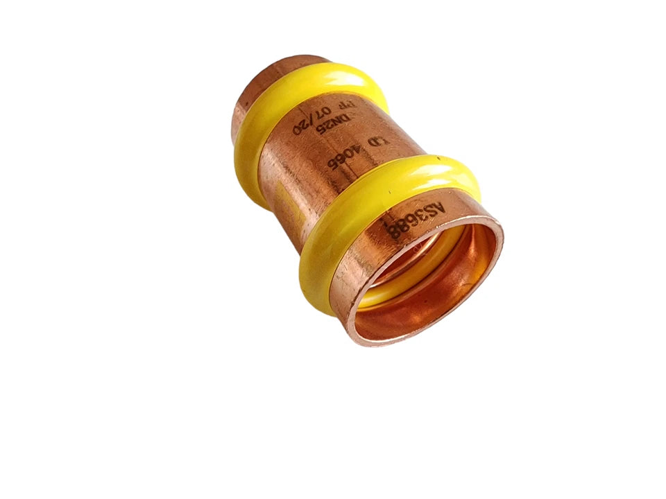 AW Metpress PFG012 Copper Gas Press Fitting 25mm 1" Slip Repair 