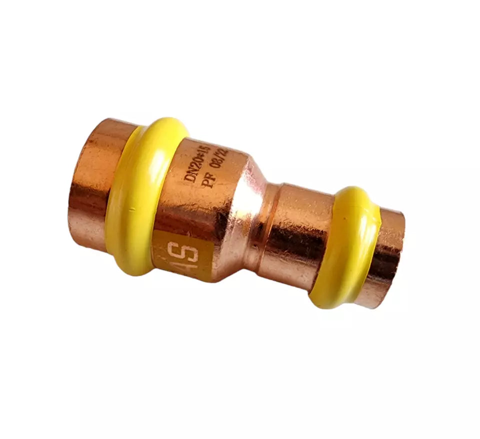 AW Metpress PFG019 Gas Copper Press Reducing Coupling 