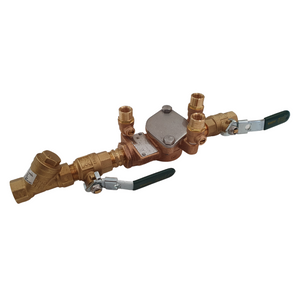 
                  
                    Load image into Gallery viewer, Watts 007-015-LBS 15mm ½&amp;quot; DCV Double Check Valve Backflow Preventer Kits Top View
                  
                