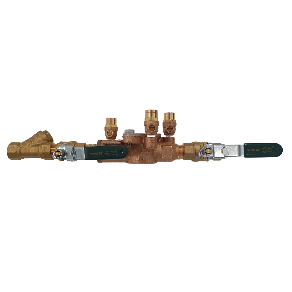 
                  
                    Load image into Gallery viewer, Watts 007-015-LBS 15mm ½&amp;quot; DCV Double Check Valve Backflow Preventer Kits Assembled
                  
                