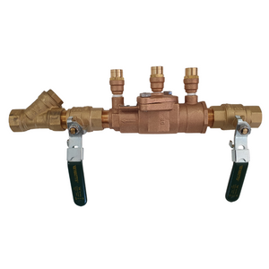 
                  
                    Load image into Gallery viewer, Watts 007-020-LBS 20mm ¾&amp;quot; DCV Double Check Valve Backflow Preventer Kits Assembly
                  
                