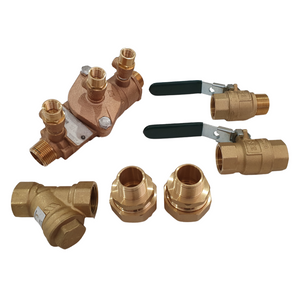 
                  
                    Load image into Gallery viewer, Watts 007-020-ULBS 20mm ¾&amp;quot; DCV Double Check Valve Backflow Preventer Kits 
                  
                