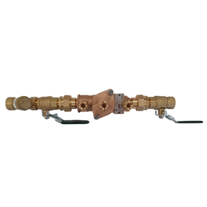 
                  
                    Load image into Gallery viewer, Watts 007-020-ULBS 20mm ¾&amp;quot; DCV Double Check Valve Backflow Preventer Kits Top View
                  
                