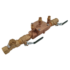 
                  
                    Load image into Gallery viewer, Watts 007-025-LBS 25mm 1&amp;quot; DCV Double Check Valve Backflow Preventer Kits Assembly 
                  
                