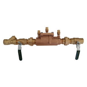 
                  
                    Load image into Gallery viewer, Watts 007-025-ULBS 25mm 1&amp;quot; DCV Double Check Valve Backflow Preventer Kits Aseembly with unions, strainer and ball valves
                  
                