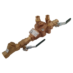 
                  
                    Load image into Gallery viewer, Watts 009-015-LBS 15mm ½&amp;quot; RPZ Reduced Pressure Zone Backflow Preventer Kits Aseembly Strainer Inlet
                  
                