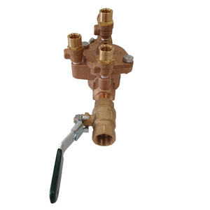 
                  
                    Load image into Gallery viewer, Watts 009-015-LBS 15mm ½&amp;quot; RPZ Reduced Pressure Zone Backflow Preventer Kits Assembly Outlet
                  
                