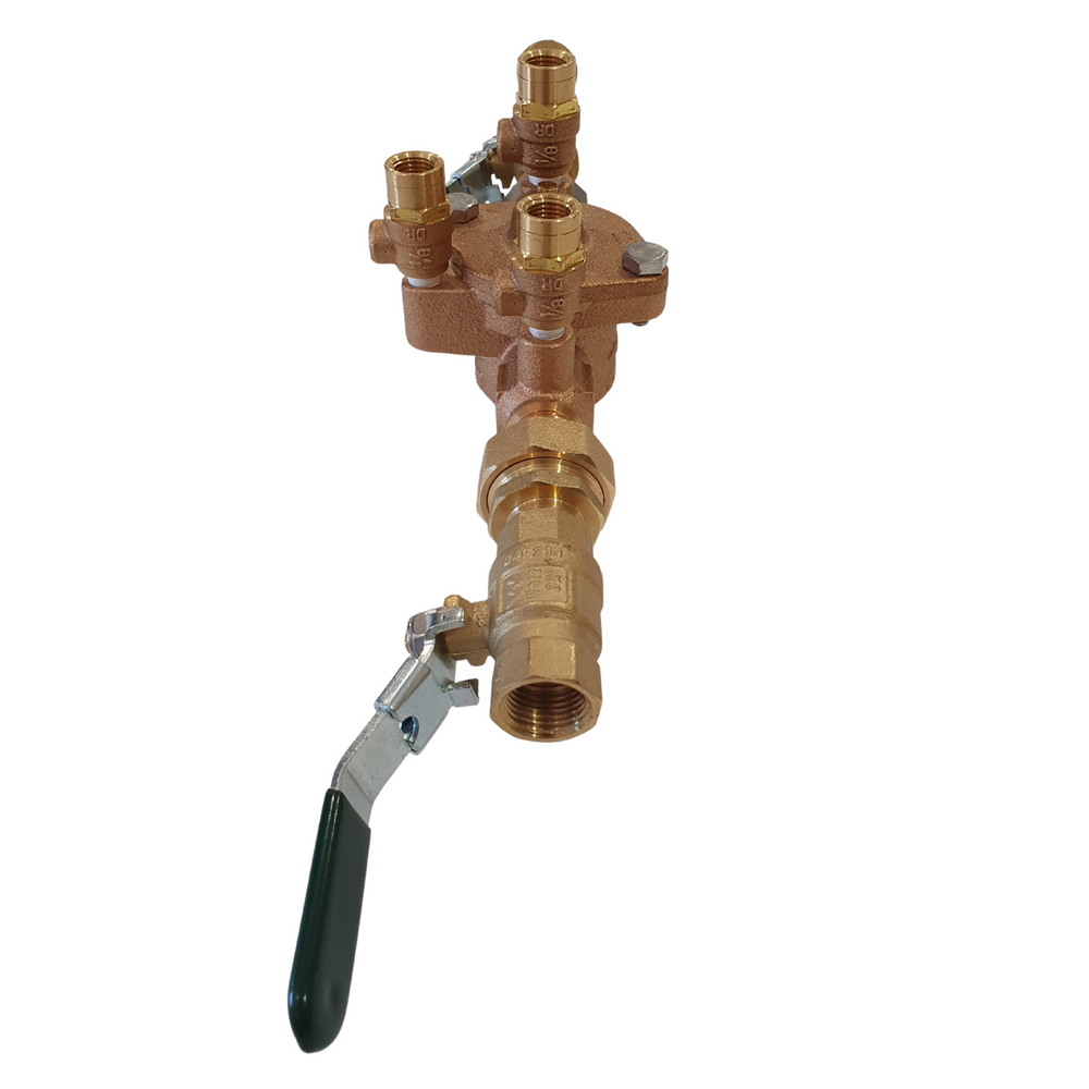 
                  
                    Load image into Gallery viewer, Watts 009-015-ULBS 15mm ½&amp;quot; RPZ Reduced Pressure Zone Backflow Preventer Kits Outlet
                  
                