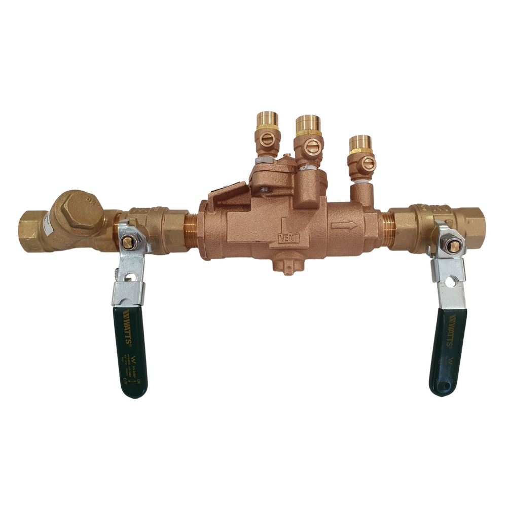
                  
                    Load image into Gallery viewer, Watts 009-020-LBS 20mm ¾&amp;quot; RPZ Reduced Pressure Zone Backflow Preventer Kits Assembly
                  
                