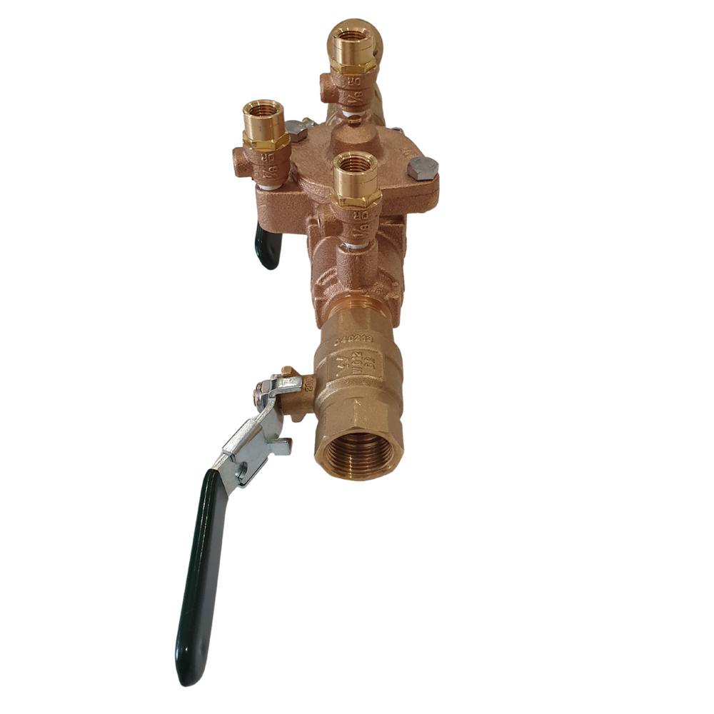 
                  
                    Load image into Gallery viewer, Watts 009-020-LBS 20mm ¾&amp;quot; RPZ Reduced Pressure Zone Backflow Preventer Kits Assembly Outlet
                  
                