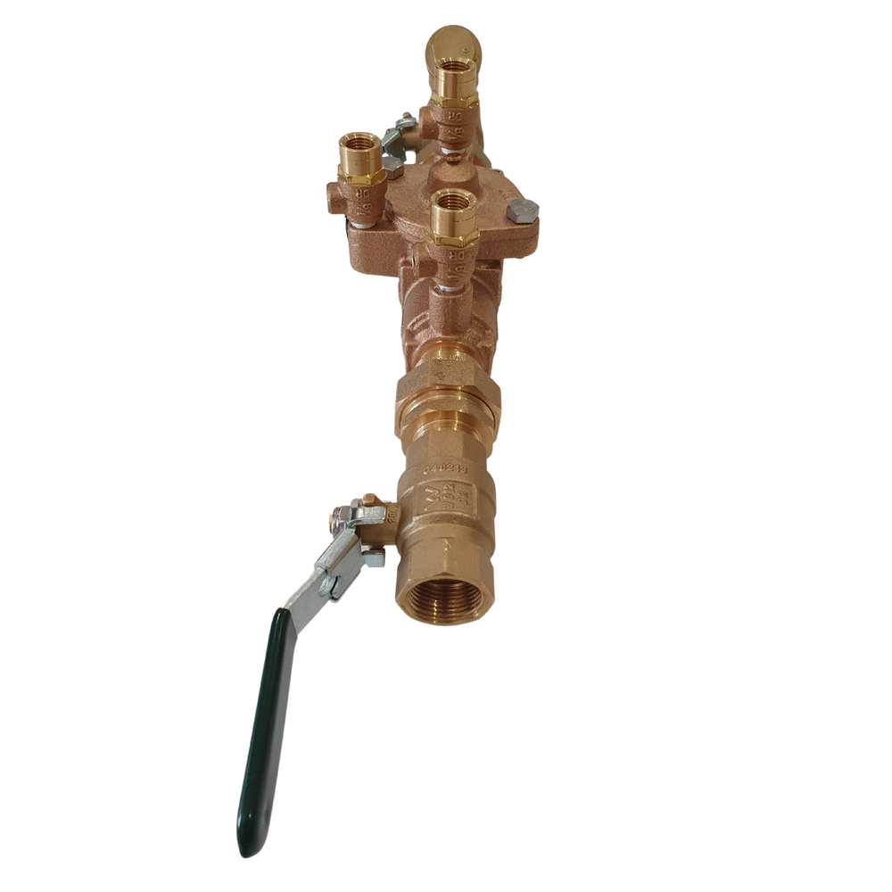 
                  
                    Load image into Gallery viewer, Watts 009-020-ULBS 20mm ¾&amp;quot; RPZ Reduced Pressure Zone Backflow Preventer Kits Assembly Outlet
                  
                