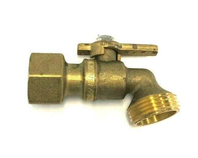 
                  
                    Load image into Gallery viewer, AW Metforge 15mm - 20mm Watermark Quarter Turn FI Brass Hose Tap
                  
                