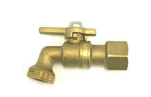 
                  
                    Load image into Gallery viewer, AW Metforge 15mm - 20mm Watermark Quarter Turn FI Brass Hose Tap
                  
                