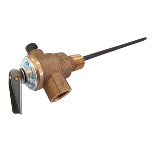 
                  
                    Load image into Gallery viewer, AVG PTR15/850OL-i 15mm 1/2&amp;quot; 850kPa PTR Valve Extended 20cm Long Probe Side View
                  
                