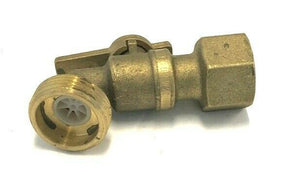 
                  
                    Load image into Gallery viewer, AW Metforge 15mm - 20mm Watermark Quarter Turn FI Brass Hose Tap
                  
                